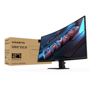 מסך קעור Gigabyte GS27QCA VA 180hz QHD HDR Ready AMD FreeSync