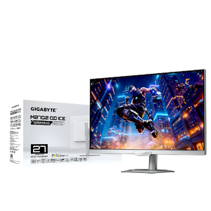 מסך גיימינג לבן Gigabyte M27Q2 ICE 27 Inch 2K SS IPS 1Ms 200Hz