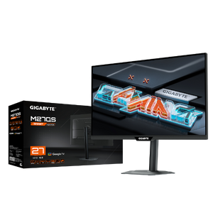 מסך גיימינג חכם Gigabyte M27QS 2K SS IPS 1Ms 180Hz Google TV