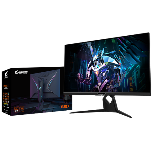 מסך גיימינג AORUS FI32Q X-EK 2k SS IPS 240-270Hz OC 1MS kvm 8BIT
