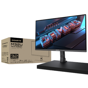 מסך גיימינג Gigabyte M32U Arm Edition 4K SS IPS 1Ms 144Hz Speaker