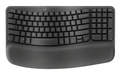 מקלדת ארגונומית אלחוטית LOGITECH LOGI Wave Keys
