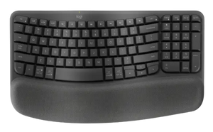 מקלדת ארגונומית אלחוטית LOGITECH LOGI Wave Keys