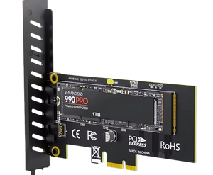 כרטיס הרחבה PCIe x1 to M.2 Adapter Support 2280 M.2