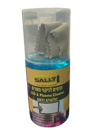 ספריי ניקוי מסכים LCD + מטלית 200 מ