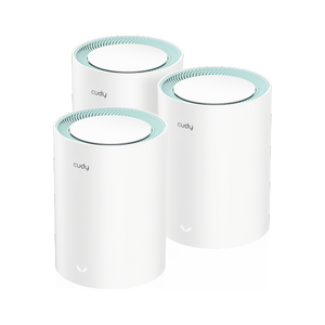 מגביר טווח Cudy M1500 AX1500 MESH WIFI6 System 3 pack