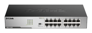 מתג לא מנוהל גיגהביט D-LINK 16 PORT Unmanaged 1GB Switch
