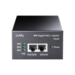מזרק Cudy 90W Gigabit PoE Injector Adapter up to 100 Meters
