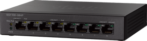 מתג לא מנוהל Cisco 8 PORT POE 4+4 SG110/CBS110