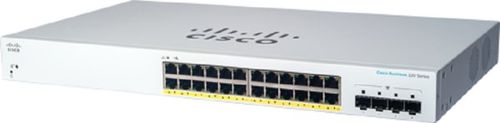 מתג מנוהל CISCO 24 PORT POE 8WX24 1GB 195W 4X1G SFP