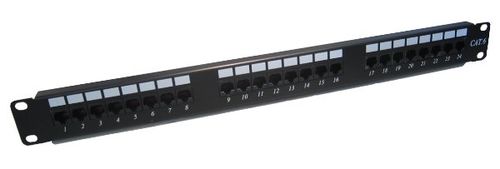 פנל 24 מחברים RJ-45 CAT 6A