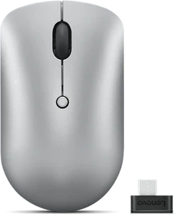 עכבר אלחוטי עם חיבור טייפ סי USB-C קומפקטי Lenovo 540 GY51D20869 - צבע אפור