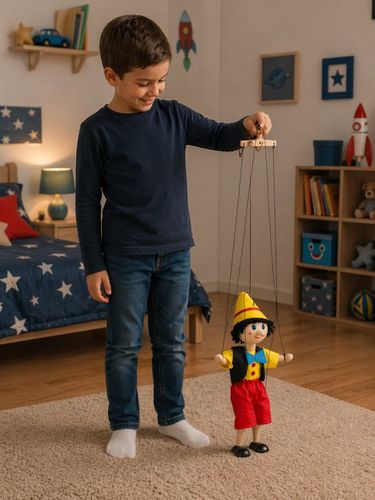 מריונטה פינוקיו בובת חוטים 18103D