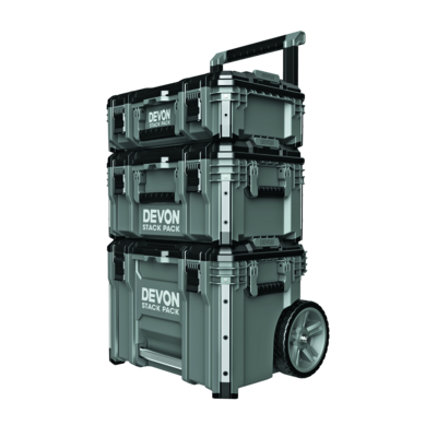 יחידת אחסון STACK PACK עם גלגלים, 3 קומות – DEVON 246DV1013