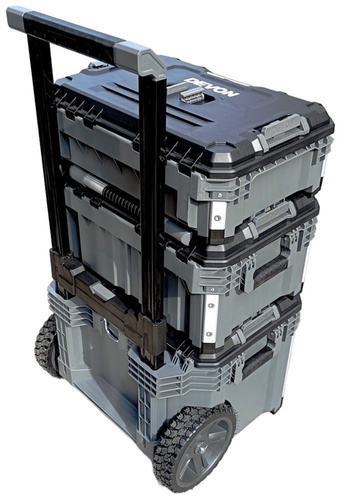 יחידת אחסון STACK PACK עם גלגלים, 3 קומות – DEVON 246DV1013