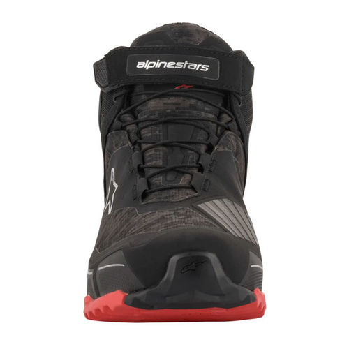 מגפיים ונעלי רכיבת כביש CR-X DRYSTAR שחור קאמו/אדום ALPINESTARS