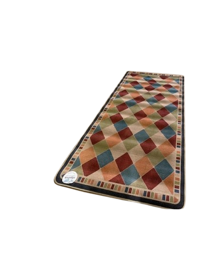 שטיח גומי דגם בוהו צבעוני מידה 50X80