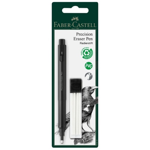 עט מחק כולל מילויים- Faber-Castell Precision