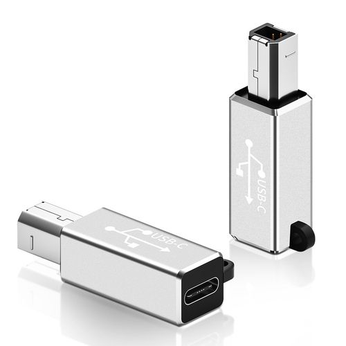 מתאם פרימיום Type-C (נקבה) לחיבור מדפסת זכר USB-B