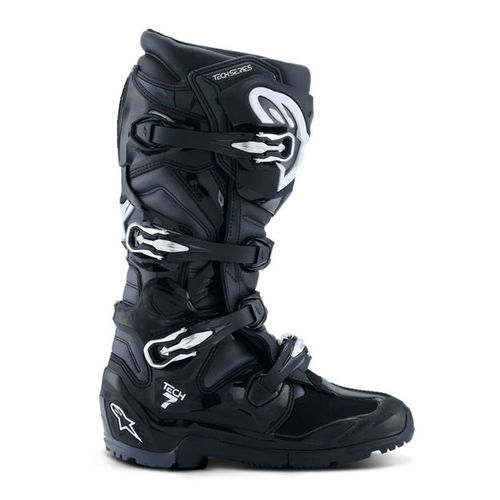 מגפיים לרכיבת שטח  TECH 7 ENDURO שחור אפור לבן ALPINESTARS