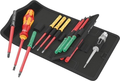 סט 16 מברגים Kraftform Kompakt VDE מבית Wera