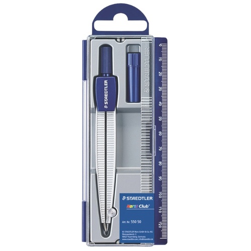 מחוגה עם סרגל ועופרות STAEDTLER Noris Club