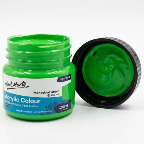 צבע אקרילי איכותי 100 מל 057 Mont Marte -Monastral Green