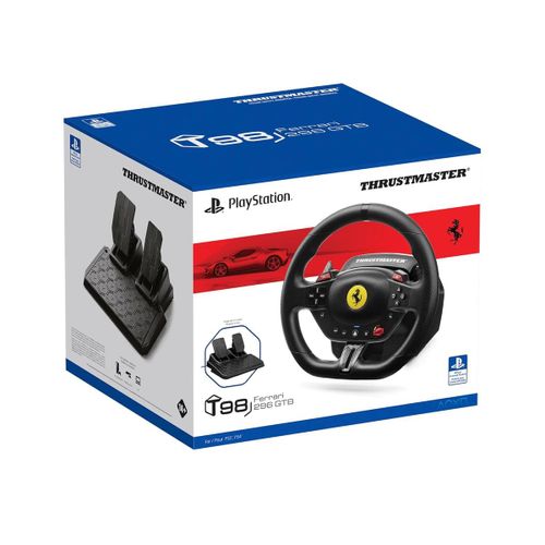 באנדל הגה מרוצים ומעמד מתקפל  Thrustmaster T98 + Racer GT-300 Marvo