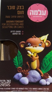 בצק סוכר עלמה 150 גרם ירוק אמרלד