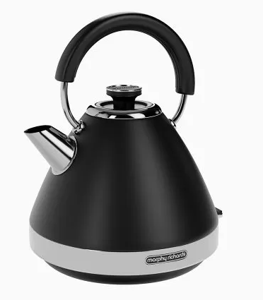 ‏קומקום חשמלי 100131 Morphy Richards ‏שחור מורפי ריצ'רדס |יבואן רשמי שנתיים אחריות