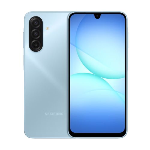 Samsung Galaxy A17 128GB+4 בצבע תכלת אחריות סאני