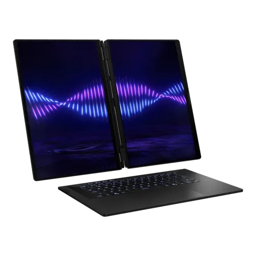 מחשב נייד 16 אינץ מסך מגע ASUS ROG Zephyrus Duo 16 Stellar Grey GX651AX-SR095W