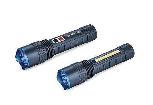 פנס כיס משולב NEWTEC BRIGHT FLASH 300 – פנס יד ותאורת הצפה במוצר אחד