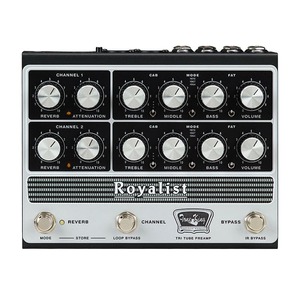 פראמפ מנורות לגיטרה Tone King ROYALIST TUBE PREAMP THREE 12AX7