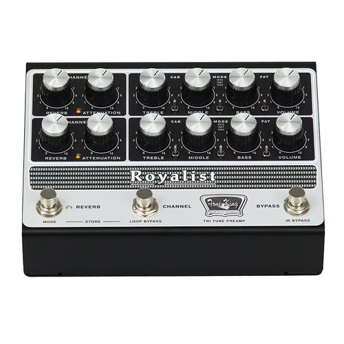 פראמפ מנורות לגיטרה Tone King ROYALIST TUBE PREAMP THREE 12AX7