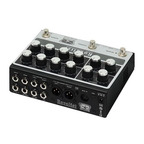 פראמפ מנורות לגיטרה Tone King ROYALIST TUBE PREAMP THREE 12AX7