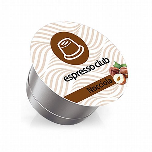 10 קפסולות אספרסו קלאב אגוזי לוז - Espresso Club Nocciola