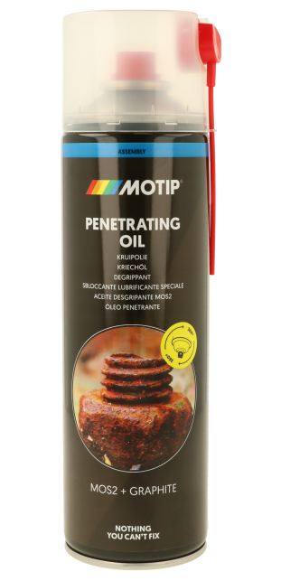ספריי שמן חודר עם גרפיט ו-MoS2 - MOTIP MO90303 500ml