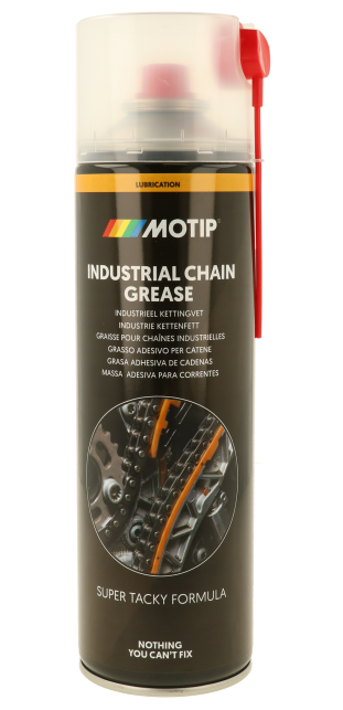 ספריי שמן שרשראות תעשייתי 500 מ"ל - MOTIP MO90205 Industrial Chain Grease
