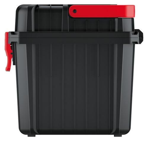 ארגז כלים קשיח HEAVY 45 Kistenberg דגם KHVA453535BS - ארגז מקצועי עם מארגן במכסה ו-4 קופסאות לאחסון כלים ואביזרים