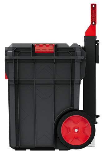טרולי כלי עבודה KISTENBERG X BLOCK PRO 50 דגם KXB604050 - טרולי מקצועי עם מגשים נשלפים וגלגלים מצופים אלסטומר לנשיאת כלי עבודה כבדים ושימוש כפלטפורמת עבודה