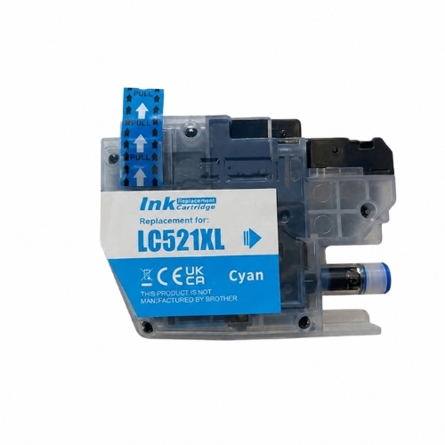 דיו חליפי תואם כחול LC521 