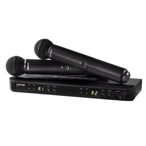 Shure BLX288E/SM58-G18 – מערכת אלחוטית דו־ערוצית
