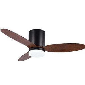 מאוורר תקרה 42" כולל תאורת 18W LED ושלט Midea מידאה Vento Vibe - שחור