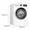 מכונת כביסה Bosch WGG244Z1IL ‏9 ‏ק"ג בוש
