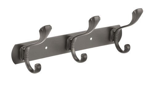 קולב מגבות 3 ווים Set & Stick אפור מטאלי