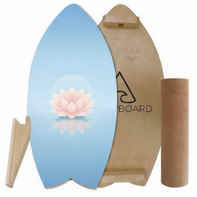 בלאנס בורד KYDO FlowBoard Pink Lotus 