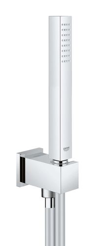 מערכת רחצה למקלחת עם נק' מים EUPHORIA CUBE כרום ניקל
