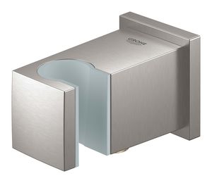 נקודת מים מרובעת עם מתלה EUPHORIA CUBE כרום מוברש