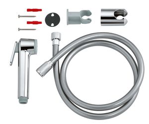 מערכת שטיפה היגיינית GROHE TEMPESTA-F כרום ניקל